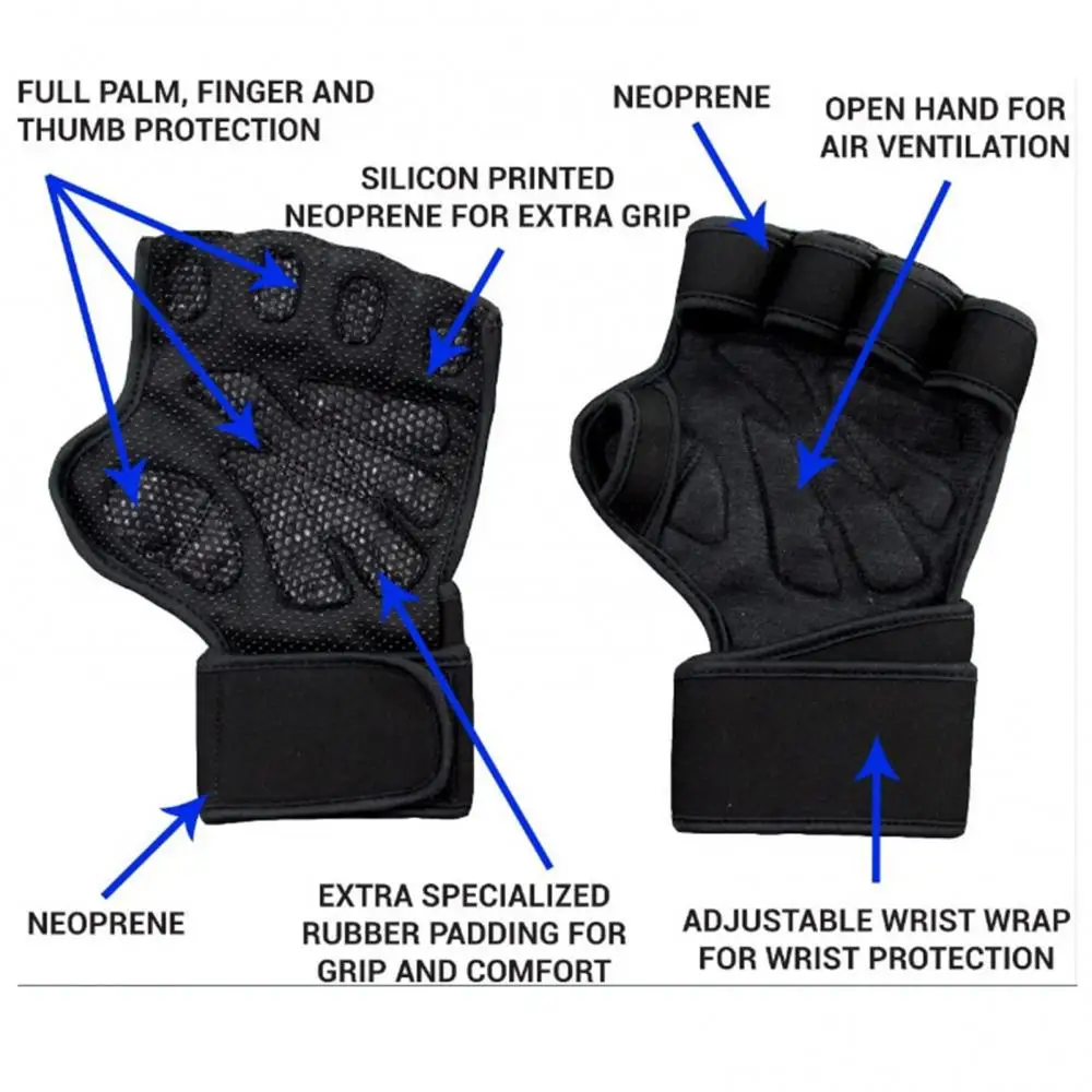 40%HOTNon-Slip Silicone Thickened Cycling Fitness Half-Finger Gloves with Wristband
40%HOTNon-Slip Silicone Thickened Cycling Fitness Half-Finger Gloves with Wristband