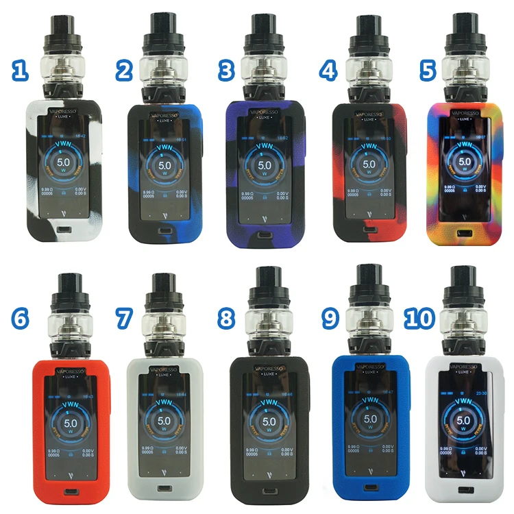 Силиконовый чехол для Vaporesso Luxe 2 текстурный защитный резиновый рукав 1 шт.|Защита