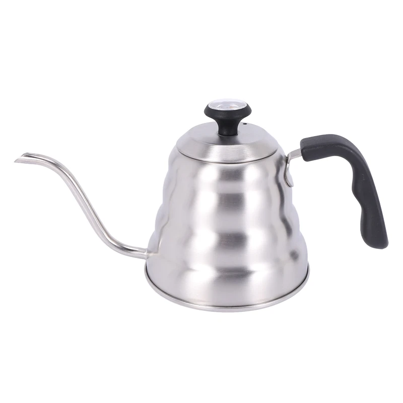 Premium Pour Over Coffee Kettle with for Precise Temperature 40floz - Gooseneck Tea Kettle - 5 Cup Stainless Steel Teapot for St
Premium Pour Over Coffee Kettle with for Precise Temperature 40floz - Gooseneck Tea Kettle - 5 Cup Stainless Steel Teapot for St