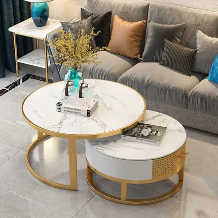 Upscale Marble Leisure Minimalist Tempered Glass Round Coffee Table Living Room 2 in 1 Combination Cafe Table Assembly Center
Upscale Marble Leisure Minimalist Tempered Glass Round Coffee Table Living Room 2 in 1 Combination Cafe Table Assembly Center