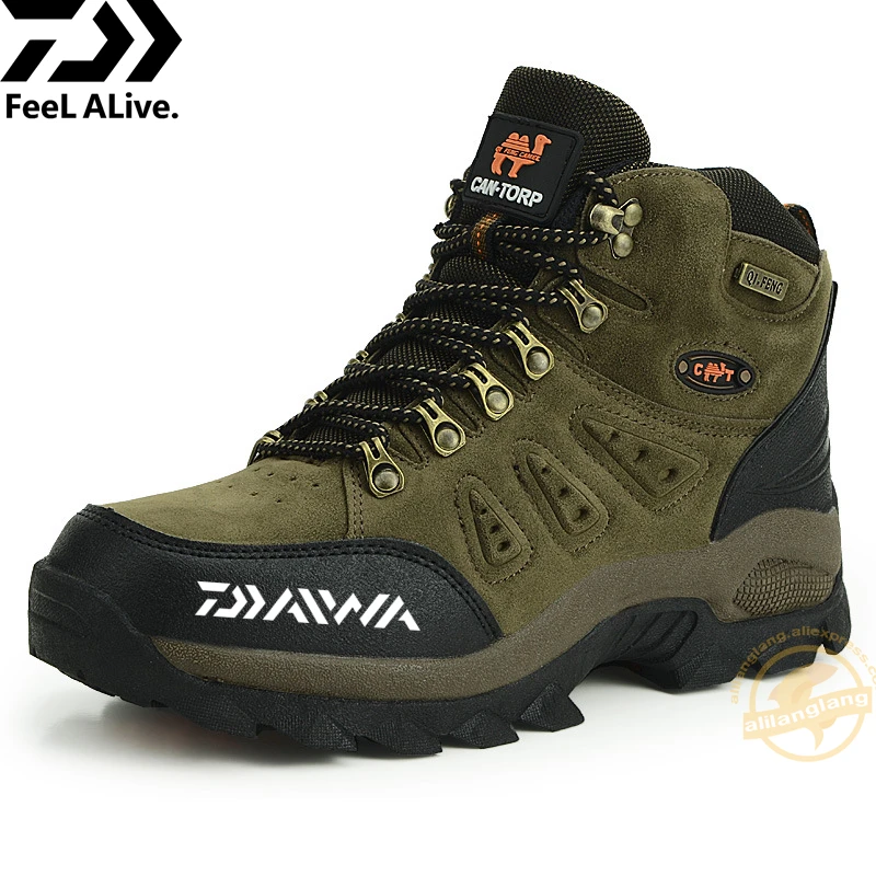 2021 Daiwa New High-top Wear-resistant Hiking Fishing Shoes Sports Men's Plus Velvet Thickening Outdoor Hiking Shoes
2021 Daiwa New High-top Wear-resistant Hiking Fishing Shoes Sports Men's Plus Velvet Thickening Outdoor Hiking Shoes