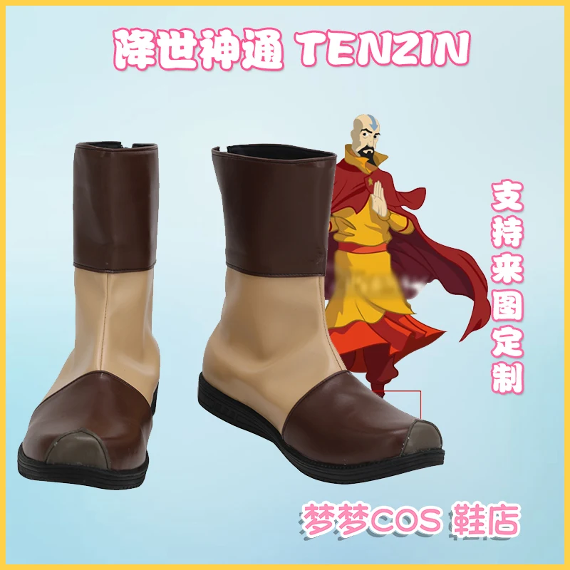 Avatar: The Last Airbender Tenzin Brown Shoes Cosplay Long Boots Leather Custom Made For Hallowen Christmas Women Men
Avatar: The Last Airbender Tenzin Brown Shoes Cosplay Long Boots Leather Custom Made For Hallowen Christmas Women Men