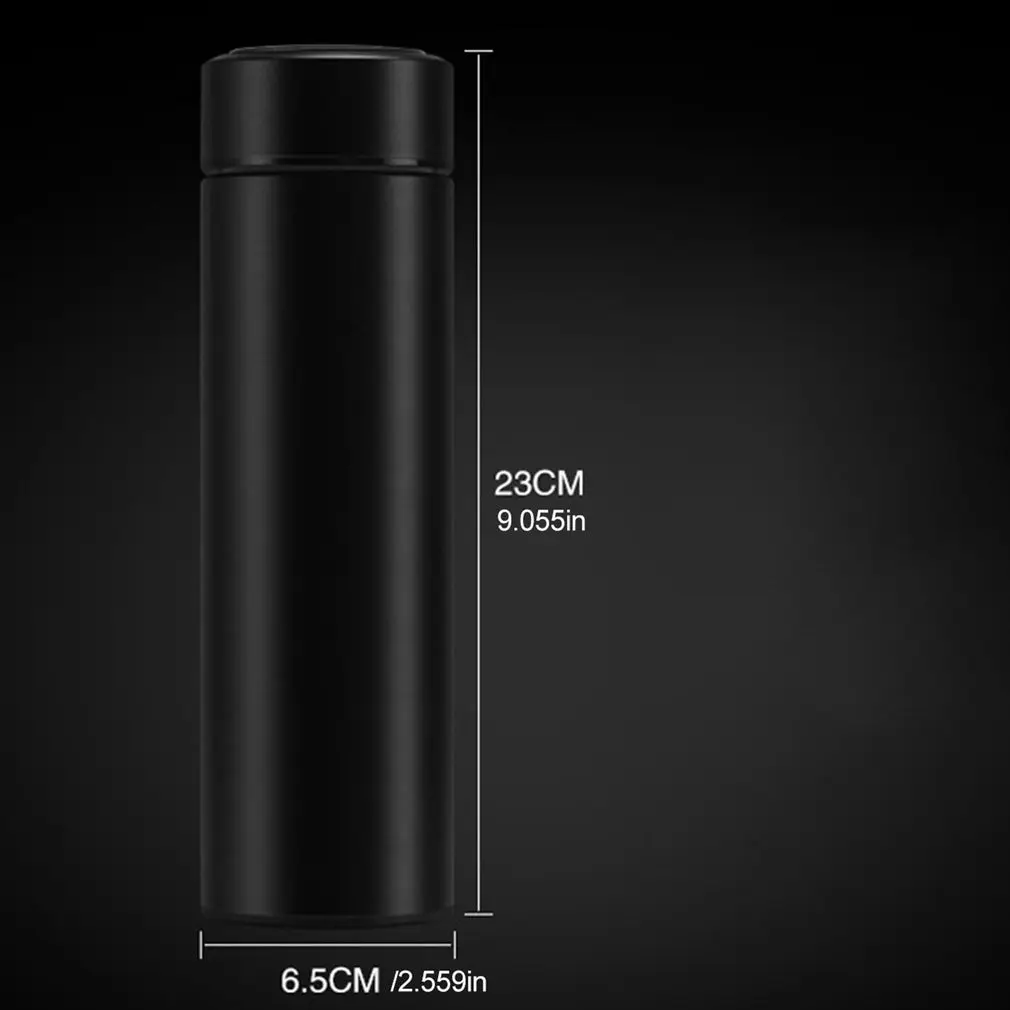 500ML Smart Thermos Stainless Steel Water Bottle Led Digital Temperature Display Coffee Thermal Mugs Intelligent Insulation Cups
500ML Smart Thermos Stainless Steel Water Bottle Led Digital Temperature Display Coffee Thermal Mugs Intelligent Insulation Cups