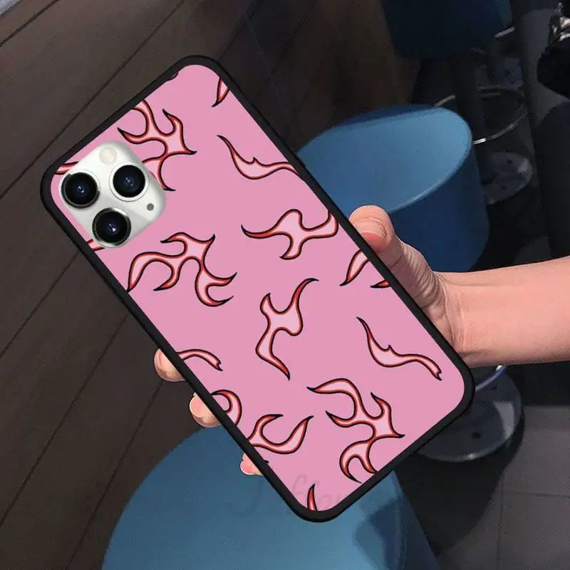 Fashion Flame Pattern Phone Case for iPhone 11 12 pro XS MAX 8 7 6 6S Plus X 5S SE 2020 XR shell cover funda 
Fashion Flame Pattern Phone Case for iPhone 11 12 pro XS MAX 8 7 6 6S Plus X 5S SE 2020 XR shell cover funda