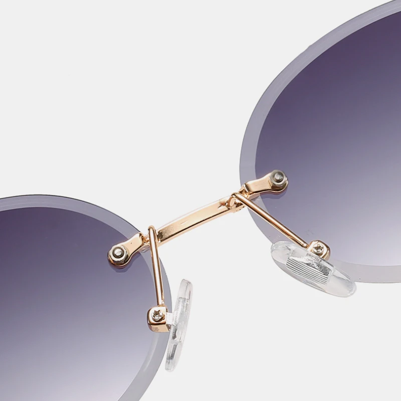 2021 New Oval Rimless Sunglasses Women Brand Designer Vintage Driving Sun Glass Men Frameless Fashion Eyewear UV400
2021 New Oval Rimless Sunglasses Women Brand Designer Vintage Driving Sun Glass Men Frameless Fashion Eyewear UV400