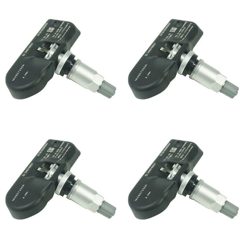 4 PCS Automatically Recognized Tire Pressure Monitoring System Sensor TPMS for A3 4 5 Golf Jetta 1K0907255A
4 PCS Automatically Recognized Tire Pressure Monitoring System Sensor TPMS for A3 4 5 Golf Jetta 1K0907255A