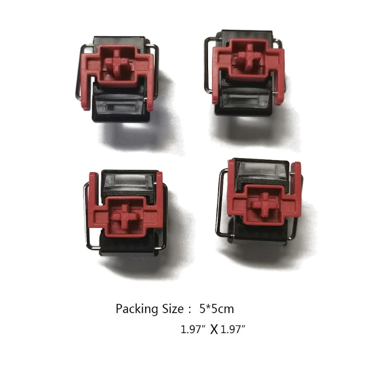 4Pcs Razer Red Optical Switches Hot Swap Switch for Razer Huntsman Elite Gaming Mechanical Keyboard Switches
4Pcs Razer Red Optical Switches Hot Swap Switch for Razer Huntsman Elite Gaming Mechanical Keyboard Switches