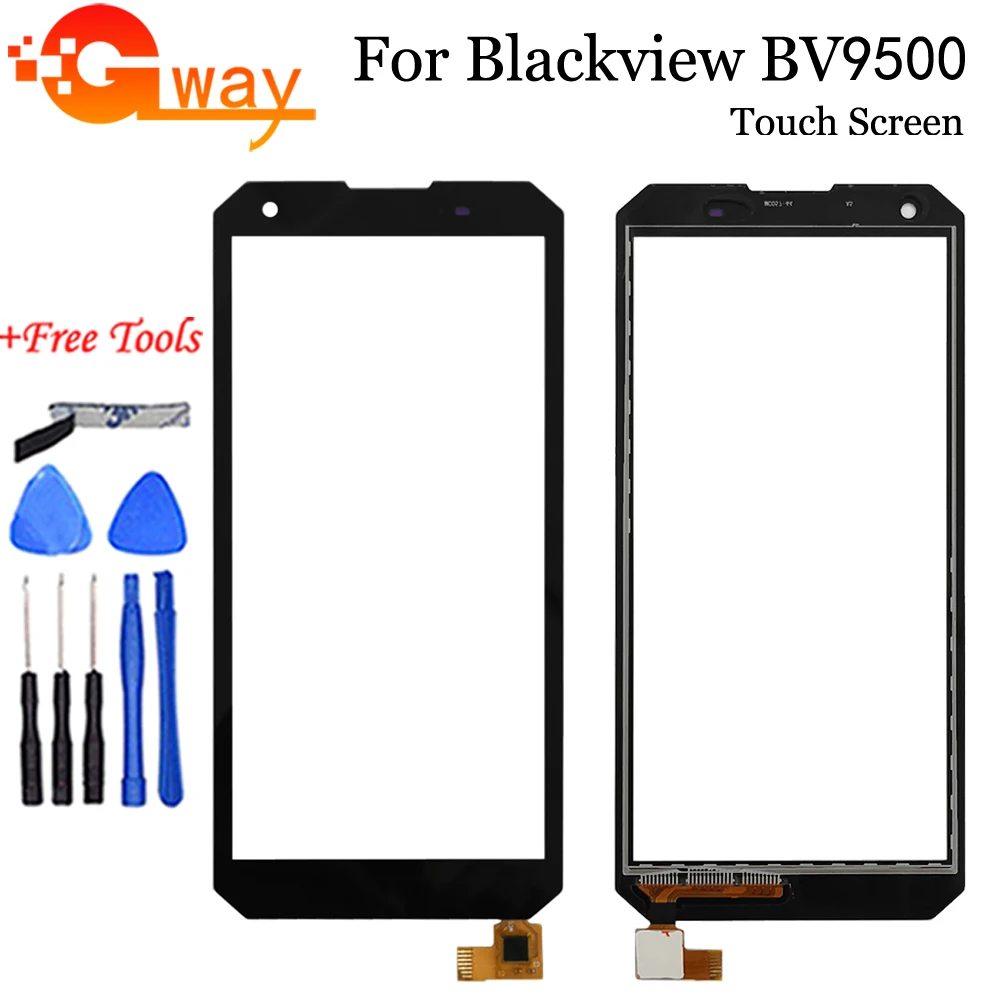 Сменный сенсорный экран 5 7 дюйма для Blackview BV9500 стеклянный дигитайзер телефонов