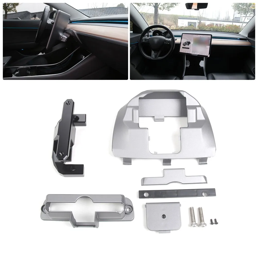 1 Set Rotating Navigation Bracket For Tesla Model 3 Y 2021 Silver Aluminum Alloy Interior Modification Tesla Central Control Acc
1 Set Rotating Navigation Bracket For Tesla Model 3 Y 2021 Silver Aluminum Alloy Interior Modification Tesla Central Control Acc