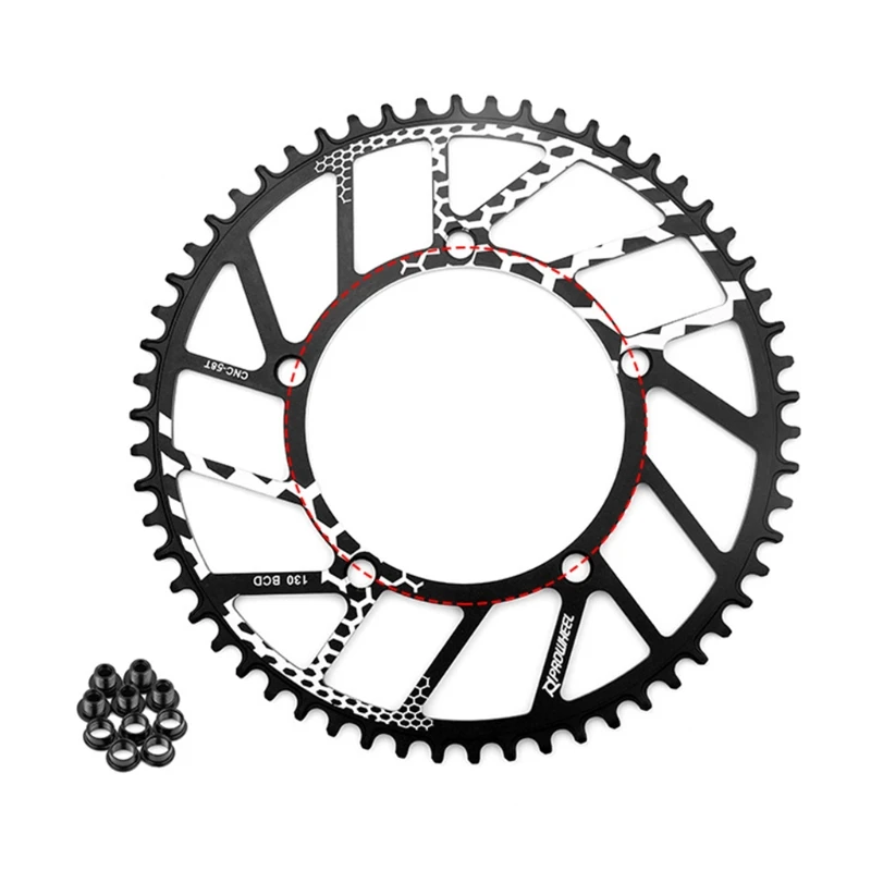 Fold Bicycle Chainrings FD17 56Y 58Y 60Y Sprocket FD19 56T 58T 60T Tooth Plate Foldable Bike Chain Wheel
Fold Bicycle Chainrings FD17 56Y 58Y 60Y Sprocket FD19 56T 58T 60T Tooth Plate Foldable Bike Chain Wheel