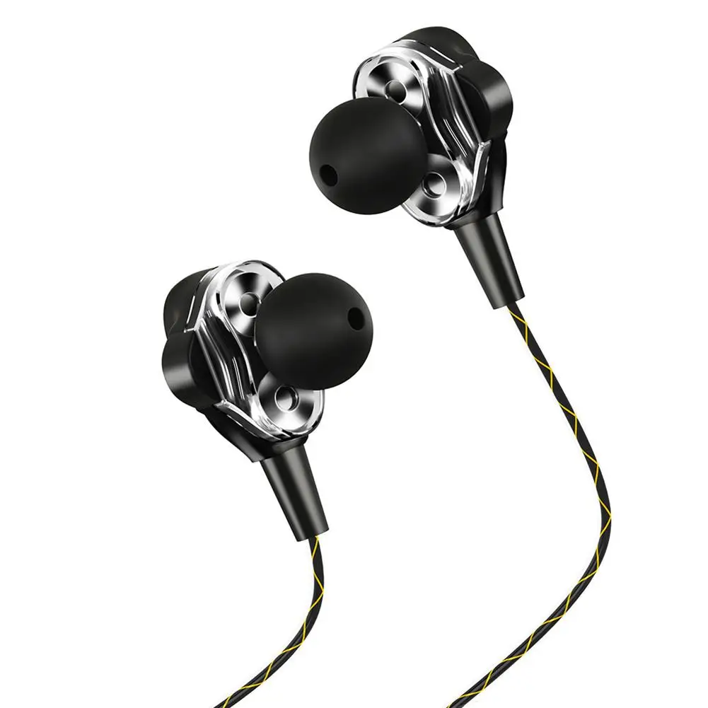 2020 New 4 Headphones Speakers Dual Cores Dynamic Big Sound Unit In-Ear Wired Earphone Stereo Music Headset Shield Noise
2020 New 4 Headphones Speakers Dual Cores Dynamic Big Sound Unit In-Ear Wired Earphone Stereo Music Headset Shield Noise