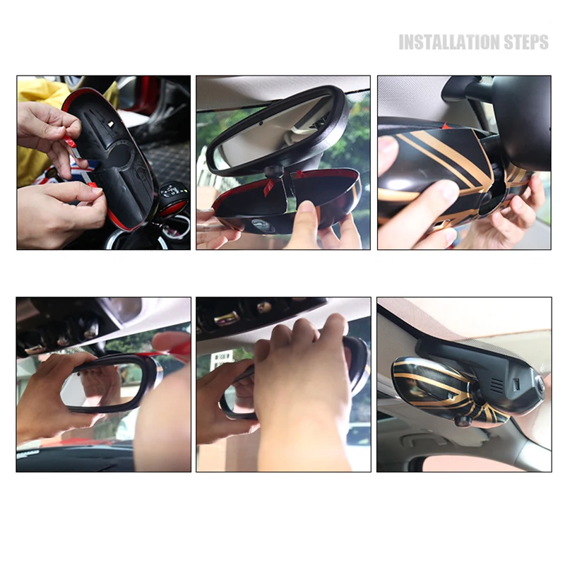 Car Rear View Mirrors Case Cover Sticker Decor Car-Styling For BMW MINI Cooper JCW S One+ F54 F55 F56 F60 Countryman Accessories
Car Rear View Mirrors Case Cover Sticker Decor Car-Styling For BMW MINI Cooper JCW S One+ F54 F55 F56 F60 Countryman Accessories