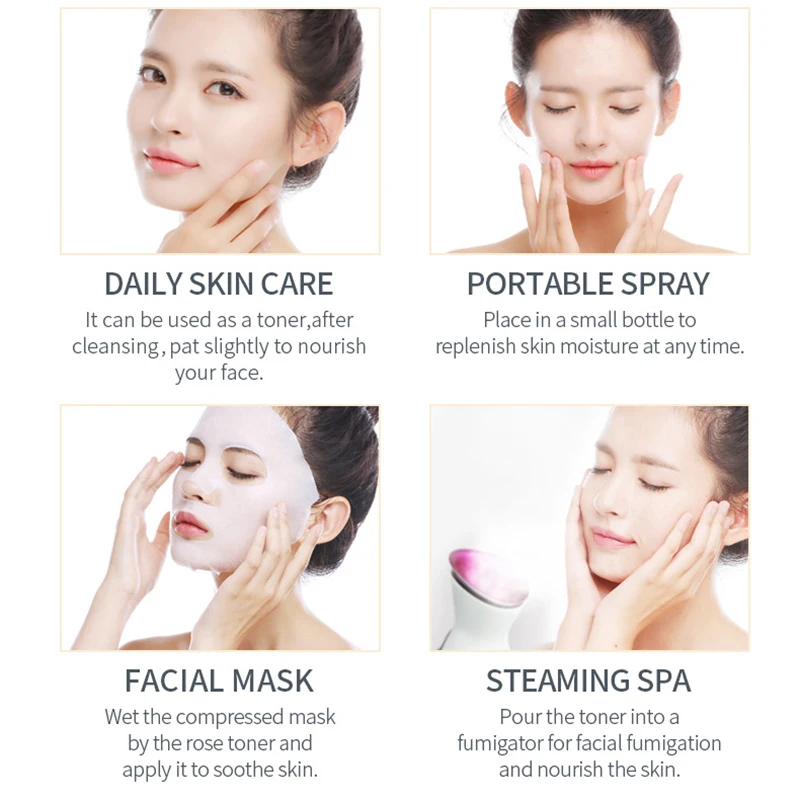 300ML Damascus Rose Toner Deep Moisturizing Improve Roughness Brighten Skin Essence Improve Dullness Face Care Liquid
300ML Damascus Rose Toner Deep Moisturizing Improve Roughness Brighten Skin Essence Improve Dullness Face Care Liquid