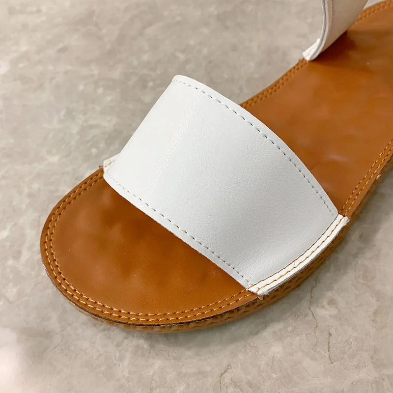 Summer Women's Sandals Flat Bottom 2021 New Thick Bottom Comfortable Soles Outdoor Leisure Beach Large Size 35-43
Summer Women's Sandals Flat Bottom 2021 New Thick Bottom Comfortable Soles Outdoor Leisure Beach Large Size 35-43