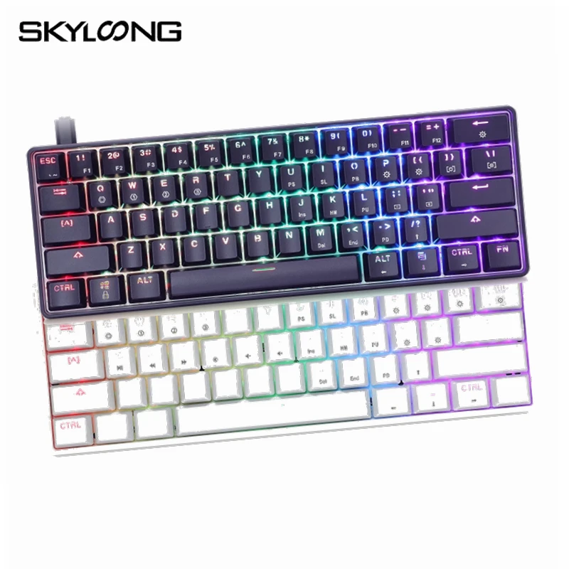 GK61 SK61 61 Keys Mechanical Keyboard USB Wired LED Backlit Axis Gaming Mechanical Keyboard Gateron Optical Switches For Desktop
GK61 SK61 61 Keys Mechanical Keyboard USB Wired LED Backlit Axis Gaming Mechanical Keyboard Gateron Optical Switches For Desktop