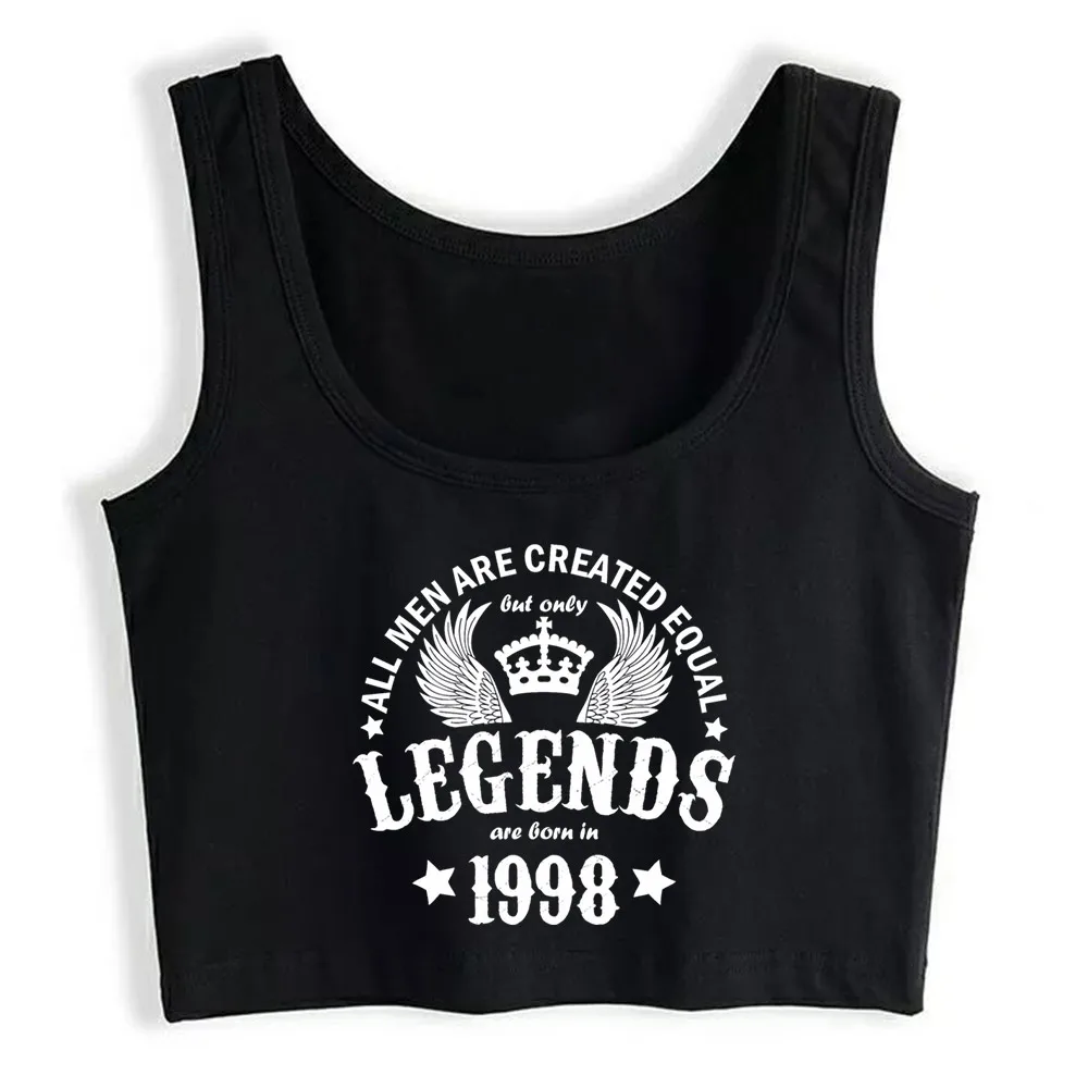 Crop Top Women Legends Are Born In 1998 Harajuku Tank Top Women Casual Women Clothes
Crop Top Women Legends Are Born In 1998 Harajuku Tank Top Women Casual Women Clothes