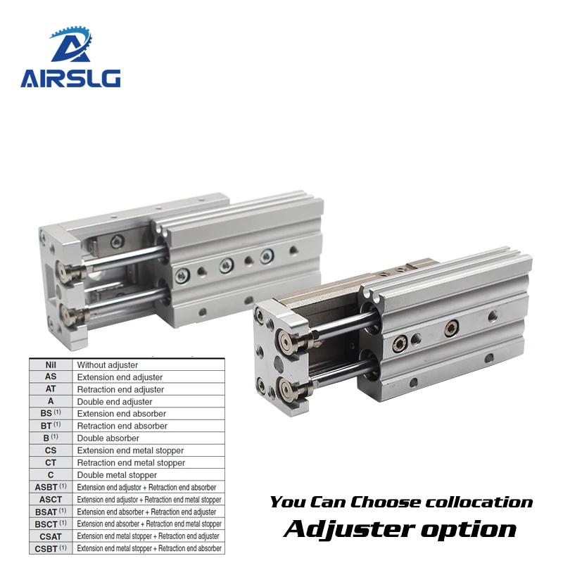 MSX8 linear slide guide rod cylinder MXS8-10 MXS8-20 MXS8-30 MXS8-40 MXS8-50 SMC Type dual rod Rail air pneumatic slide cylinder
MSX8 linear slide guide rod cylinder MXS8-10 MXS8-20 MXS8-30 MXS8-40 MXS8-50 SMC Type dual rod Rail air pneumatic slide cylinder