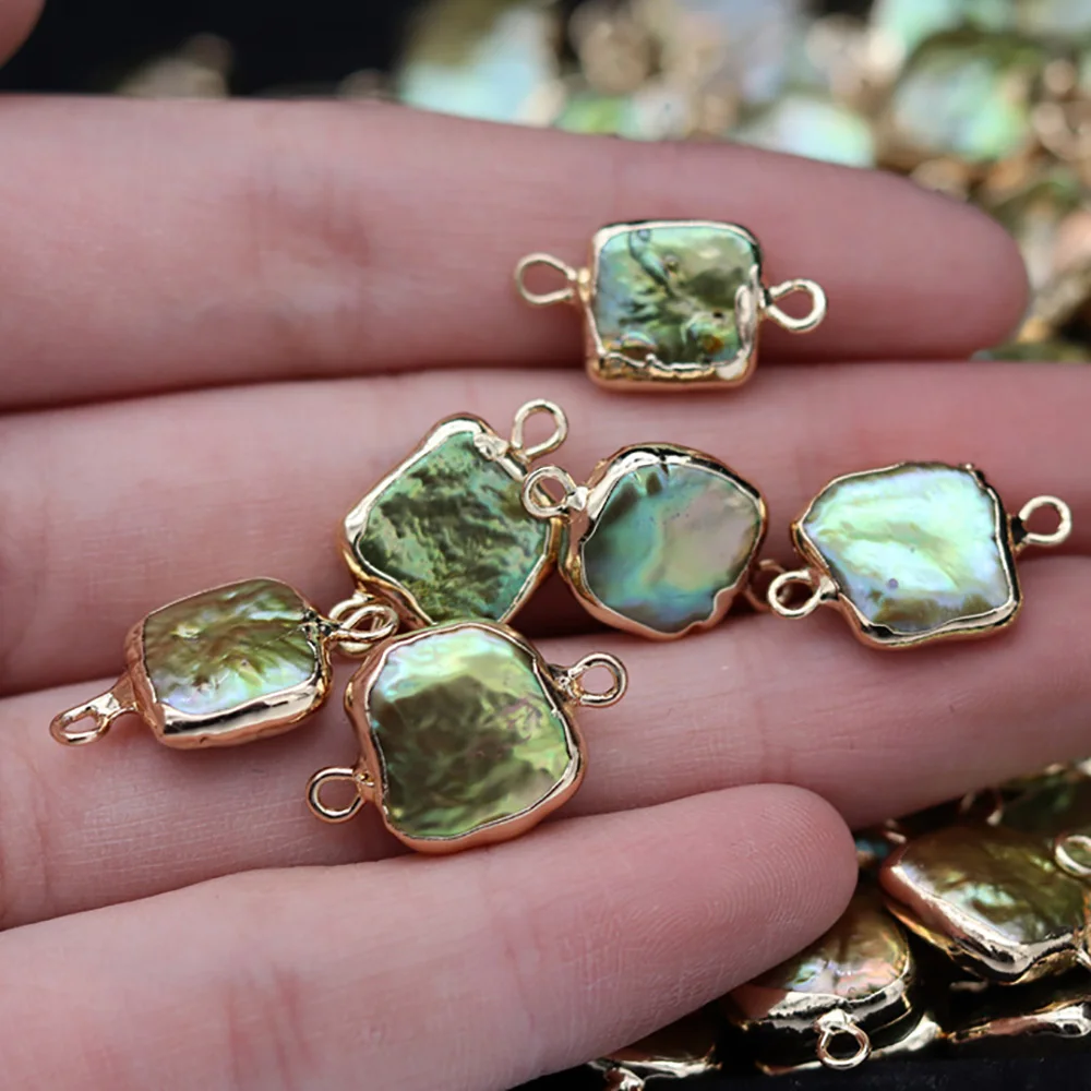 Wholesale Natural Square Pearl Connector Handmade Craft DIY Exquisite Necklace Bracelet Earrings Jewelry Accessories Gift Making
Wholesale Natural Square Pearl Connector Handmade Craft DIY Exquisite Necklace Bracelet Earrings Jewelry Accessories Gift Making