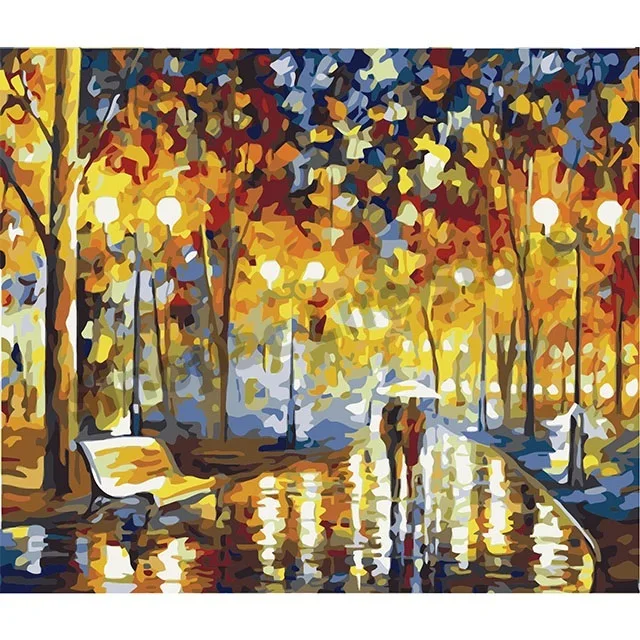 Oil paint painting by numbers diy picture drawing coloring on canvas painting by hand wall paint by number landscape
Oil paint painting by numbers diy picture drawing coloring on canvas painting by hand wall paint by number landscape