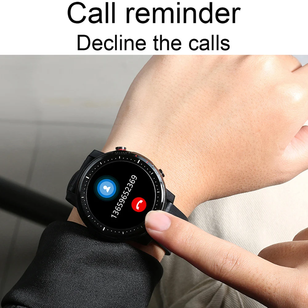 ECG PPG Smart Watch Men 1.3 inch Super Retina 360*360 Display Smartwatch Waterproof Sport Watch Bluetooth Music With LED Light
ECG PPG Smart Watch Men 1.3 inch Super Retina 360*360 Display Smartwatch Waterproof Sport Watch Bluetooth Music With LED Light