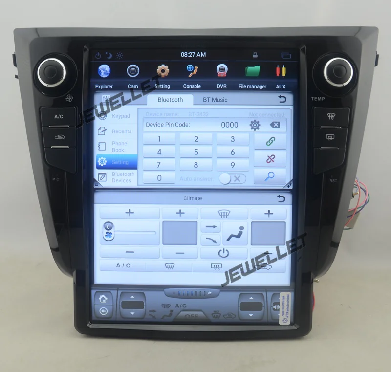 12.1" tesla style vertical screen android 9.0 Six core Car GPS radio Navigation for Nissan X-Trail 2014-2019
12.1" tesla style vertical screen android 9.0 Six core Car GPS radio Navigation for Nissan X-Trail 2014-2019