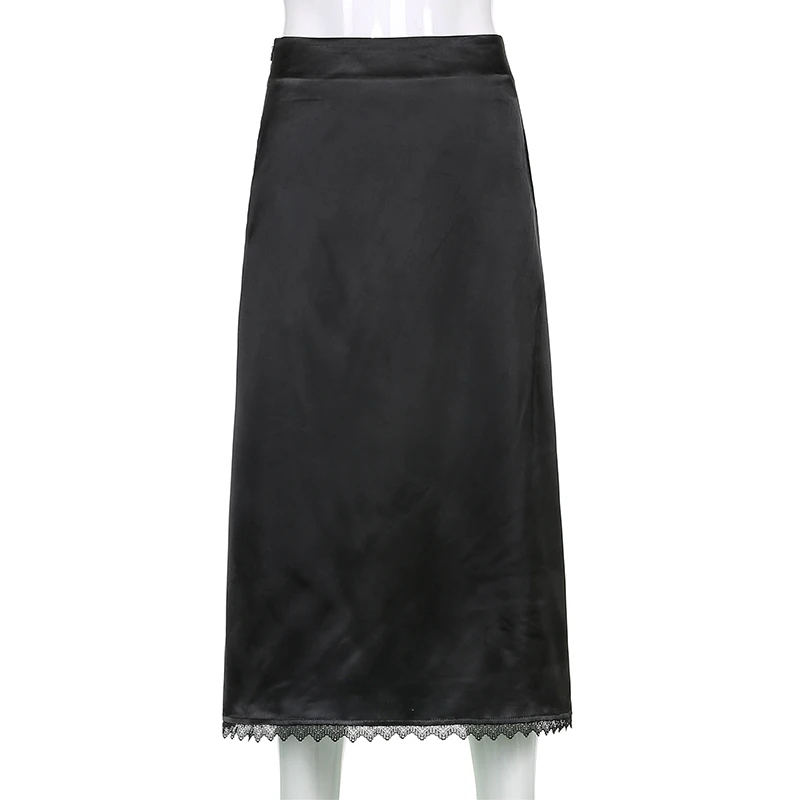 Black Goth Aesthetic Skirt Woman Lace Trim High Waist E Girl Midi Skirts Womens Punk Dark Academia Y2K Gothic Clothes
Black Goth Aesthetic Skirt Woman Lace Trim High Waist E Girl Midi Skirts Womens Punk Dark Academia Y2K Gothic Clothes