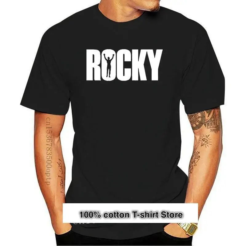 

Camiseta de Rocky Balboa для мужчин и женщин, camiseta унисекс, de moda, с мотивом, T165