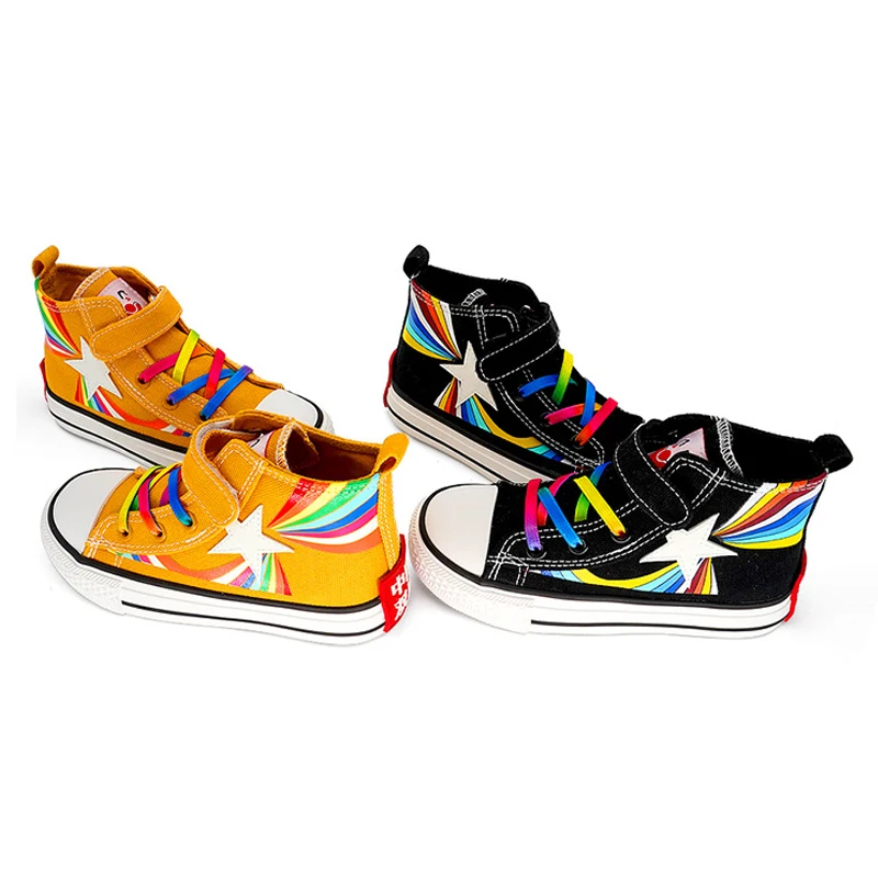 Boys Shoes 2020 New Autumn Fashion Canvas Children Sneakers High Top Rainbow Boys Girls Sport Shoes Tenis Infantil
Boys Shoes 2020 New Autumn Fashion Canvas Children Sneakers High Top Rainbow Boys Girls Sport Shoes Tenis Infantil