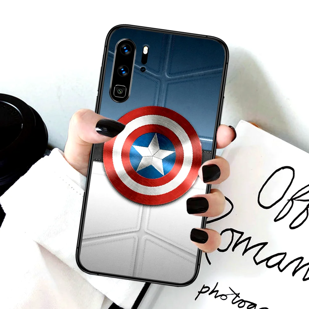 Captains America Phone Case For Huawei P Mate Smart 10 20 30 40 Lite Z 2019 Pro black Shell Luxury Back Soft Cell Silicone Cover 
Captains America Phone Case For Huawei P Mate Smart 10 20 30 40 Lite Z 2019 Pro black Shell Luxury Back Soft Cell Silicone Cover