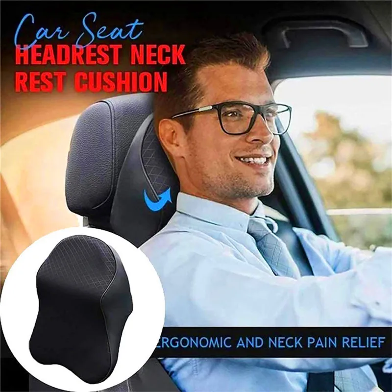 Car Neck Pillow Adjustable Head Restraint 3D Memory Foam Headrest Travel Pillow Neck Support Holder for Neck Pain Relief
Car Neck Pillow Adjustable Head Restraint 3D Memory Foam Headrest Travel Pillow Neck Support Holder for Neck Pain Relief