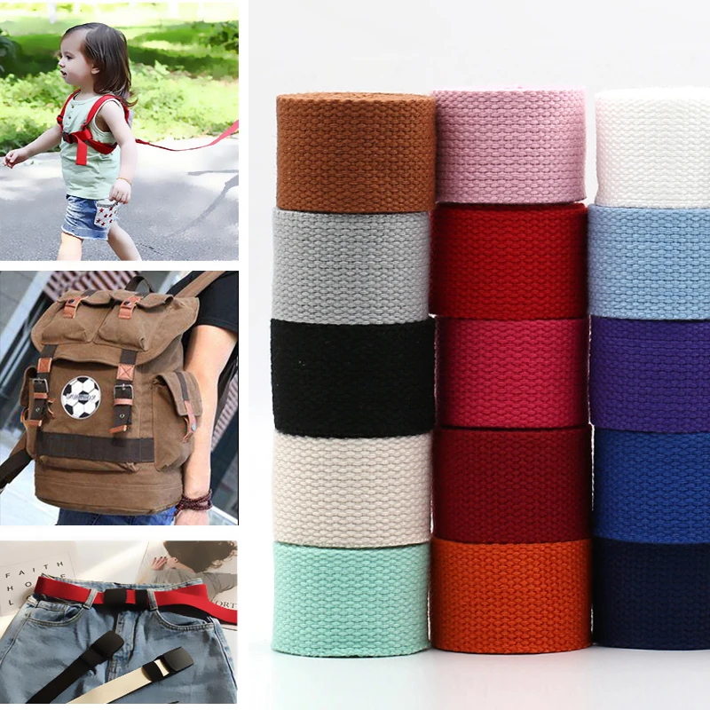 5M New Canvas Ribbon Belt Bag Cotton Webbing Canvas Webbing Knapsack Strapping Sewing Bag Belt Accessories 32mm
5M New Canvas Ribbon Belt Bag Cotton Webbing Canvas Webbing Knapsack Strapping Sewing Bag Belt Accessories 32mm