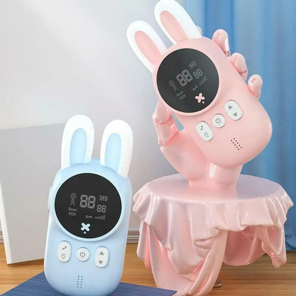Toy Walkie Talkies Mini Walkie-talkies Handheld Transceiver 3KM Range Children's radio Lanyard Interphone Toys For Kids Gifts
Toy Walkie Talkies Mini Walkie-talkies Handheld Transceiver 3KM Range Children's radio Lanyard Interphone Toys For Kids Gifts