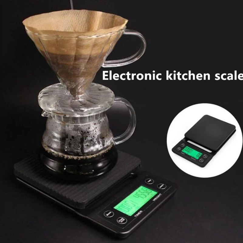 3Kg/0.1g Portable High Precision LCD Electronic Scales Multifunction Digital Kitchen Scale Coffee Weighing Scale Battery Powered
3Kg/0.1g Portable High Precision LCD Electronic Scales Multifunction Digital Kitchen Scale Coffee Weighing Scale Battery Powered
