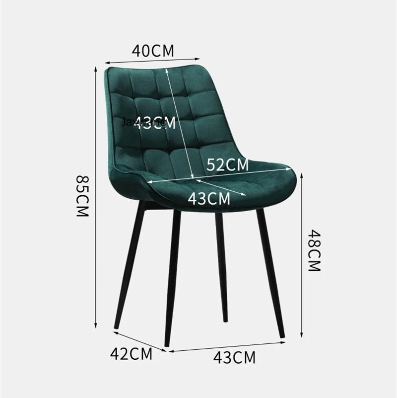 Simple Dining Chairs Kitchen Furniture Luxury Home Chair Backrest Dining Chair Desk Simple Tulip Backrest Leisure Fabric Chair
Simple Dining Chairs Kitchen Furniture Luxury Home Chair Backrest Dining Chair Desk Simple Tulip Backrest Leisure Fabric Chair