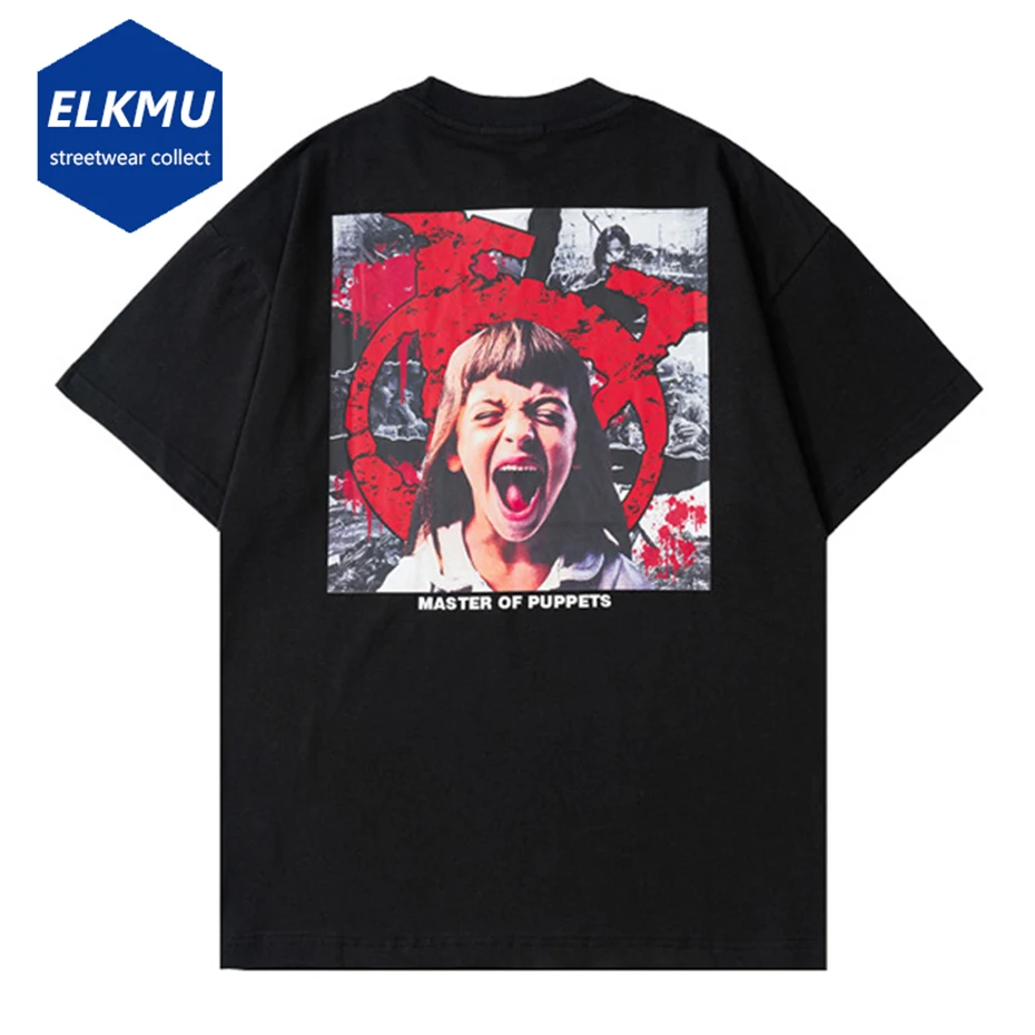 Hip Hop T Shirt Scream Pattern Short Sleeve Streetwear Harajuku Top Tees Men 2022 New Oversized Fashion Gothic T-shirts Summer
Hip Hop T Shirt Scream Pattern Short Sleeve Streetwear Harajuku Top Tees Men 2022 New Oversized Fashion Gothic T-shirts Summer