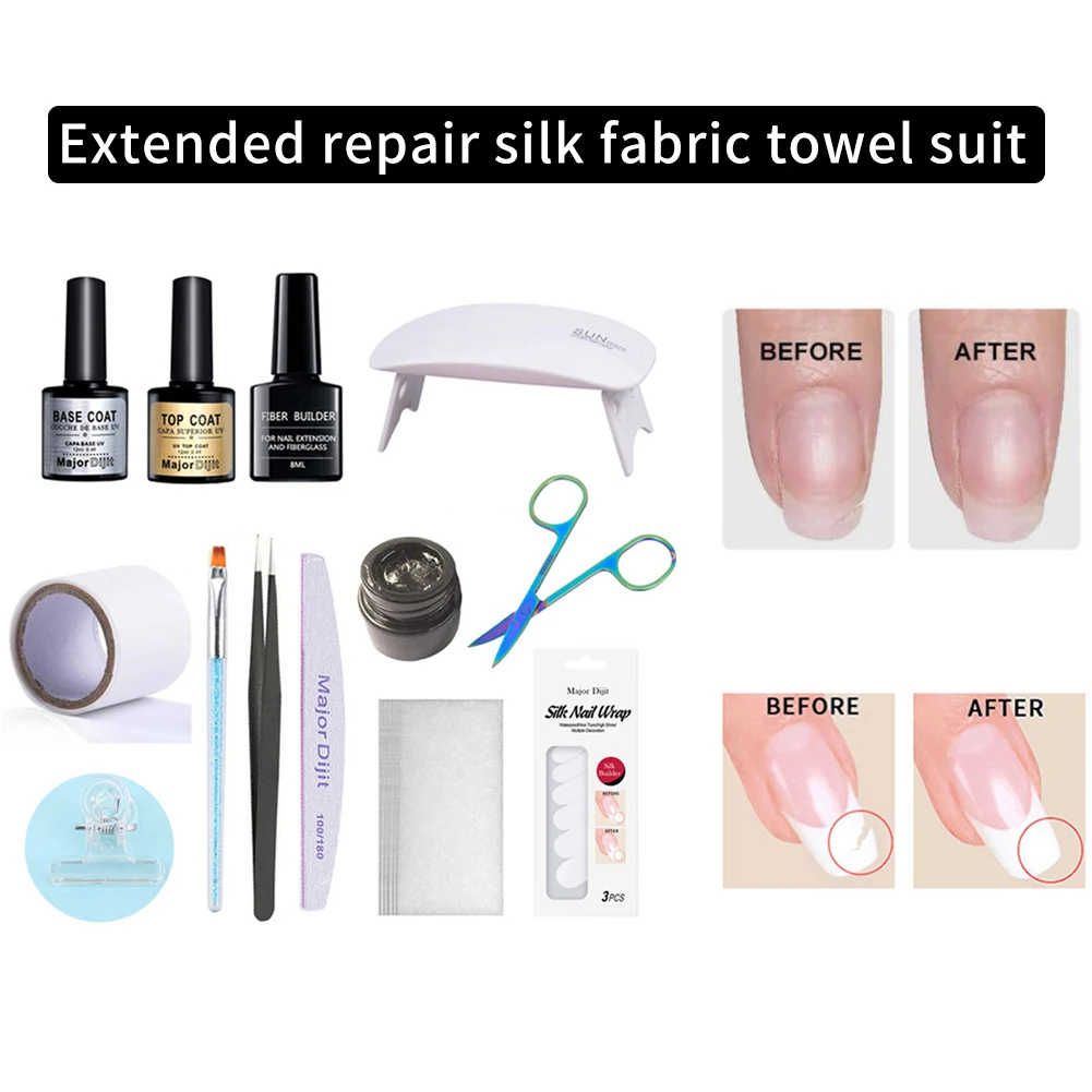 LED Lamp Professional Wrap Quick Manicure Tool File Acrylic Tips UV Gel Salon Art Fibreglass Nail Extension Kit Polish Tweezer
LED Lamp Professional Wrap Quick Manicure Tool File Acrylic Tips UV Gel Salon Art Fibreglass Nail Extension Kit Polish Tweezer