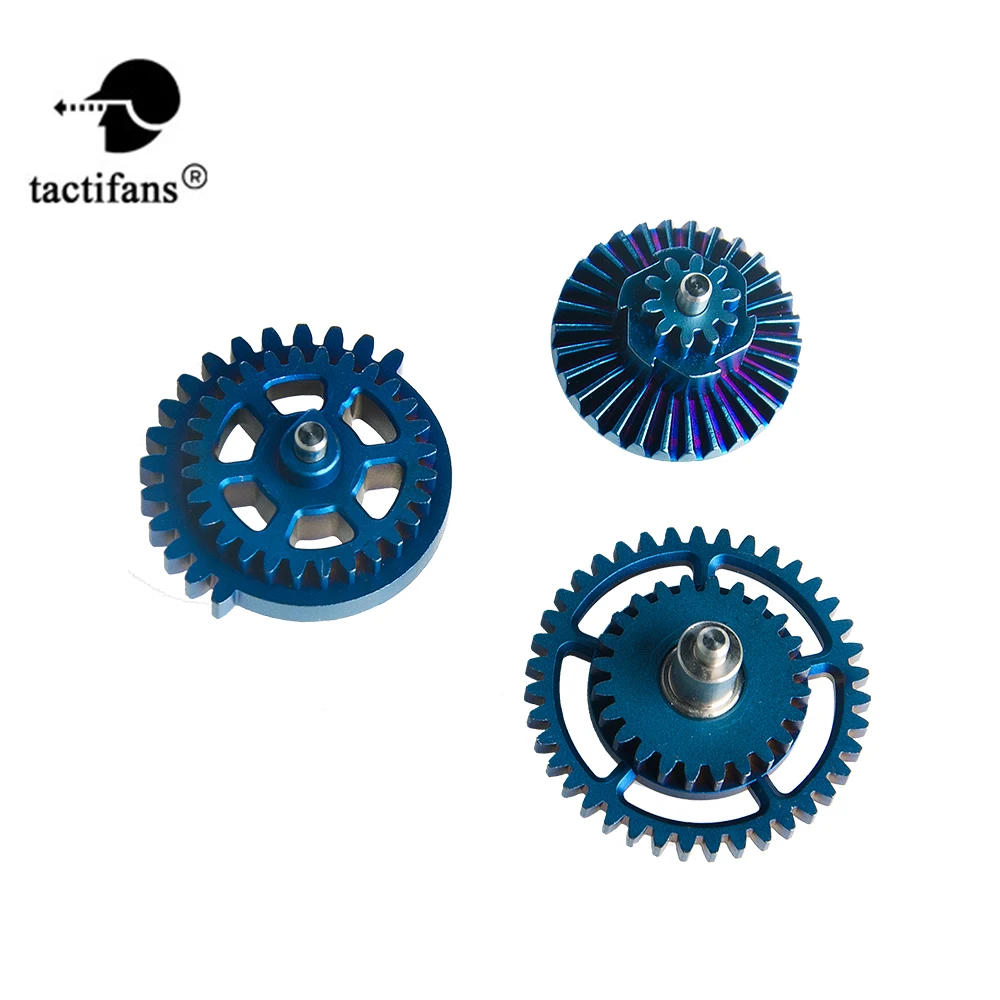 BD Super High Speed Dual Sector Gear Set 13:1 16:1 18:1 AEG Gearbox Hollow Titanium Alloy Riveting Shaft Airsoft Accessories
BD Super High Speed Dual Sector Gear Set 13:1 16:1 18:1 AEG Gearbox Hollow Titanium Alloy Riveting Shaft Airsoft Accessories