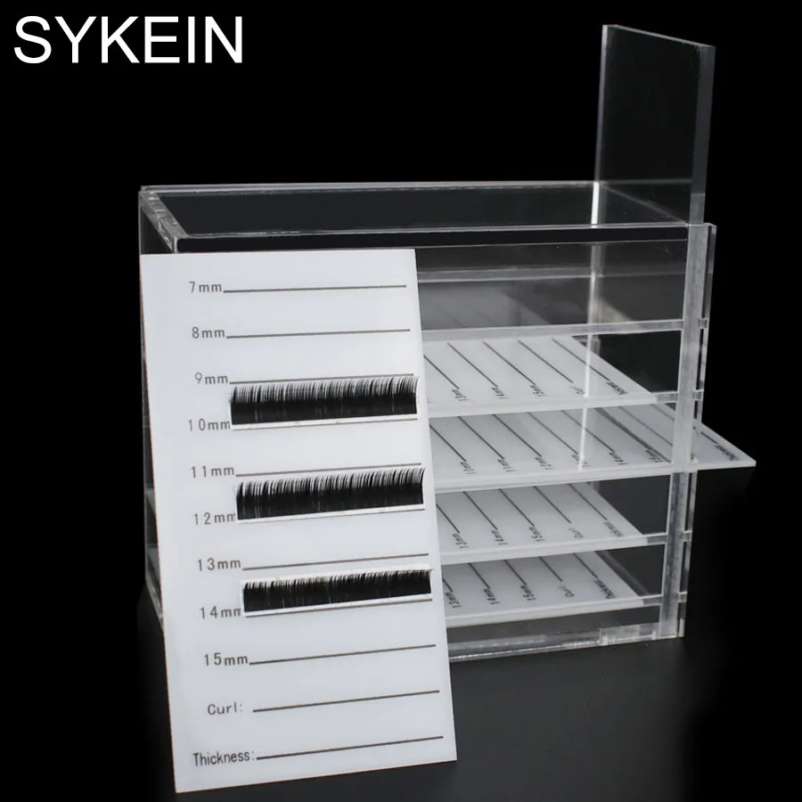 False Eyelashes Storage Box 5 Layers Acrylic Pallet Lash Holder For Eyelash Extension Individual lash Volume Display Stand Tools
False Eyelashes Storage Box 5 Layers Acrylic Pallet Lash Holder For Eyelash Extension Individual lash Volume Display Stand Tools