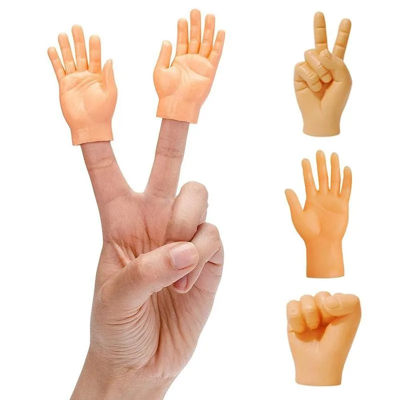 Little Finger Sleeve Puppet Funny Simulation Left Right Mini Hands Finger Toy For Kids Interesting Birthday Christmas Gifts
Little Finger Sleeve Puppet Funny Simulation Left Right Mini Hands Finger Toy For Kids Interesting Birthday Christmas Gifts