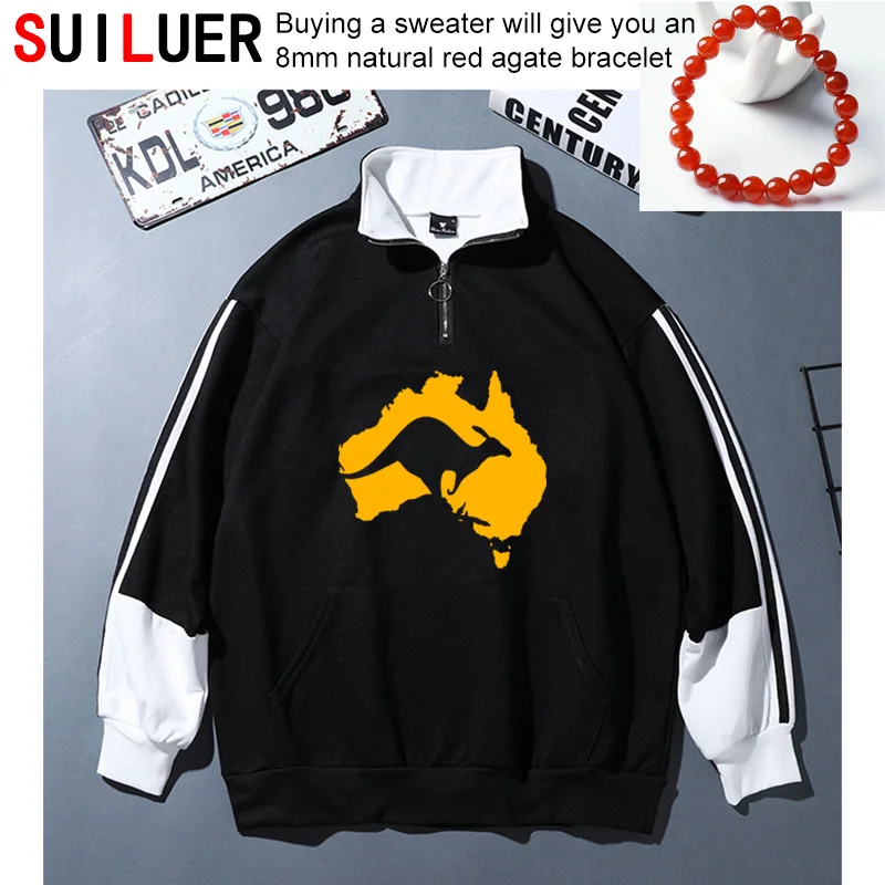 Autumn Spring Woman Cool Australia Map Kangaroo Sweatshirts Girl Long Sleeve 100% Cotton Women Hoodies Pullovers OT-521
Autumn Spring Woman Cool Australia Map Kangaroo Sweatshirts Girl Long Sleeve 100% Cotton Women Hoodies Pullovers OT-521