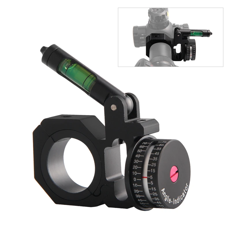 Angle Indicator Scope Rifle Mount Rings Bubble Level Right Hand 25.4mm 30mm Tube Sight Optical Mounting Hunting Accessories 2-47
Angle Indicator Scope Rifle Mount Rings Bubble Level Right Hand 25.4mm 30mm Tube Sight Optical Mounting Hunting Accessories 2-47