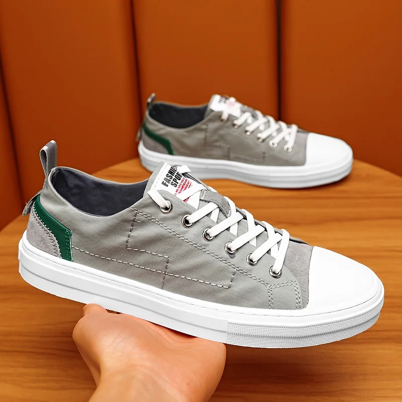Men's Skateboard Shoes Fashion Ice Silk Cloth Fabric Sneakers Outdoor Soft Breathable Casual Shoes Trend All-Match Men Shoes
Men's Skateboard Shoes Fashion Ice Silk Cloth Fabric Sneakers Outdoor Soft Breathable Casual Shoes Trend All-Match Men Shoes