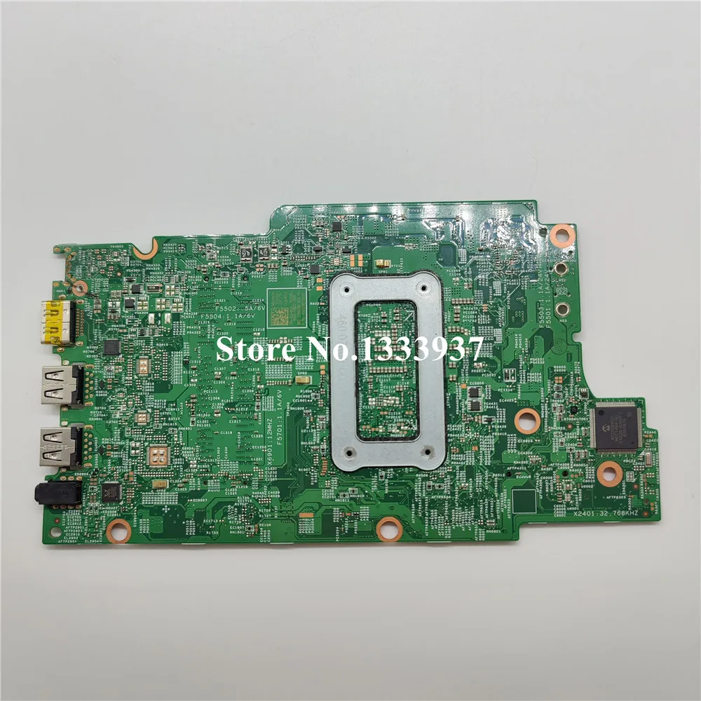For DELL INSPIRON 5368 5568 Laptop Motherboard CN-0JV40X 0JV40X JV40X With SR2EU I3-6100u CPU DDR4
For DELL INSPIRON 5368 5568 Laptop Motherboard CN-0JV40X 0JV40X JV40X With SR2EU I3-6100u CPU DDR4
