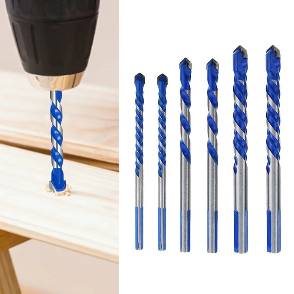 6pcs Ceramic Drill Bit Hole Opener Wall King Drill Electric Drill For Glass Ceramic Marble