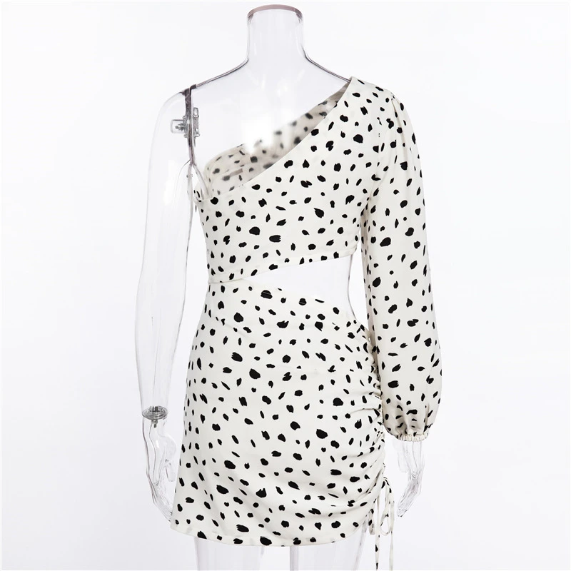 Sexy One Shoulder Dress Ruched Leopard Print Cut Out Beach Dresses Ladies Summer White Dress Women Party Vacation 2-piece Set
Sexy One Shoulder Dress Ruched Leopard Print Cut Out Beach Dresses Ladies Summer White Dress Women Party Vacation 2-piece Set