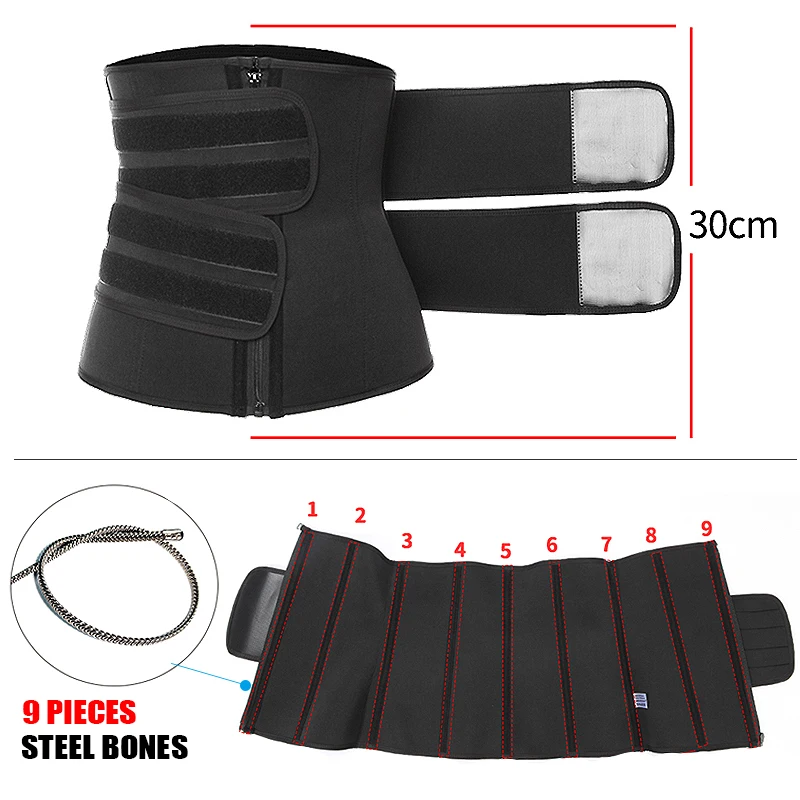 Corset Sweat Slimming Belt for Women Neoprene Sauna Shaper Waist Trainer Weight Loss Compression Trimmer Workout Fitness
Corset Sweat Slimming Belt for Women Neoprene Sauna Shaper Waist Trainer Weight Loss Compression Trimmer Workout Fitness