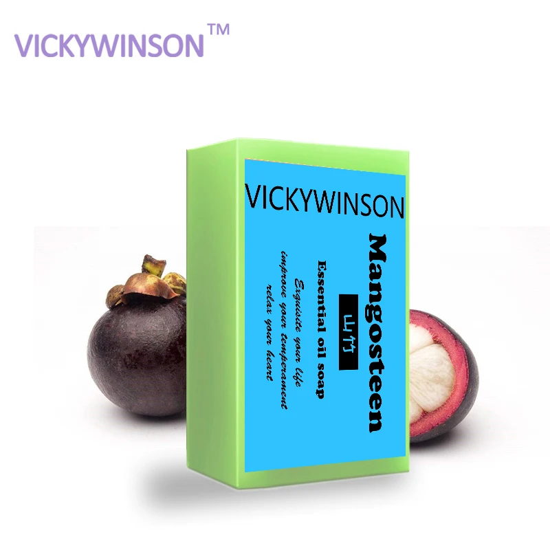 Mangosteen мыло ручной работы 50 г отбеливатель для ухода за кожей увлажняющее