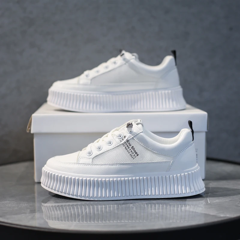 Women Sneakers Fashion Woman's Shoes Spring Trend Casual Sport Shoes For Women New Comfort White Vulcanized Platform Shoes
Women Sneakers Fashion Woman's Shoes Spring Trend Casual Sport Shoes For Women New Comfort White Vulcanized Platform Shoes