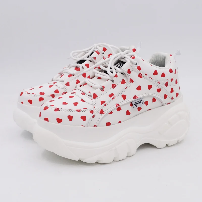 Spring 2021 Women Platform Shoes Casual PU Leather Shoes Creepers White Apricot Black
Spring 2021 Women Platform Shoes Casual PU Leather Shoes Creepers White Apricot Black