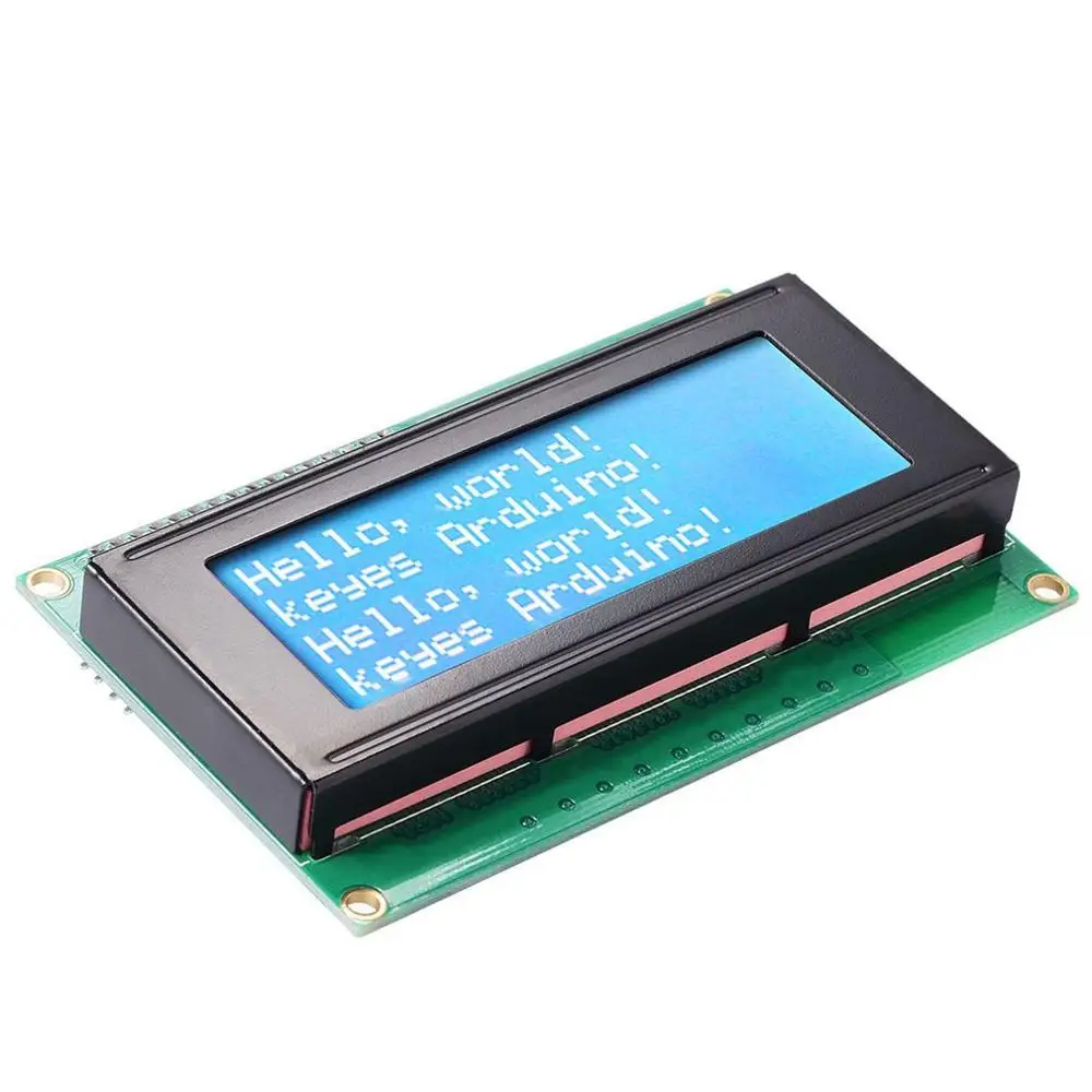 Синий последовательный Iic/I2C/Twi 2004 204 20 х 4 символьный ЖК модуль Дисплей для Arduino Iic